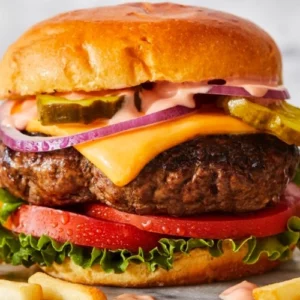 Cheese Burger Sandwich