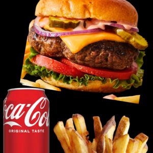 Cheese Burger Combo